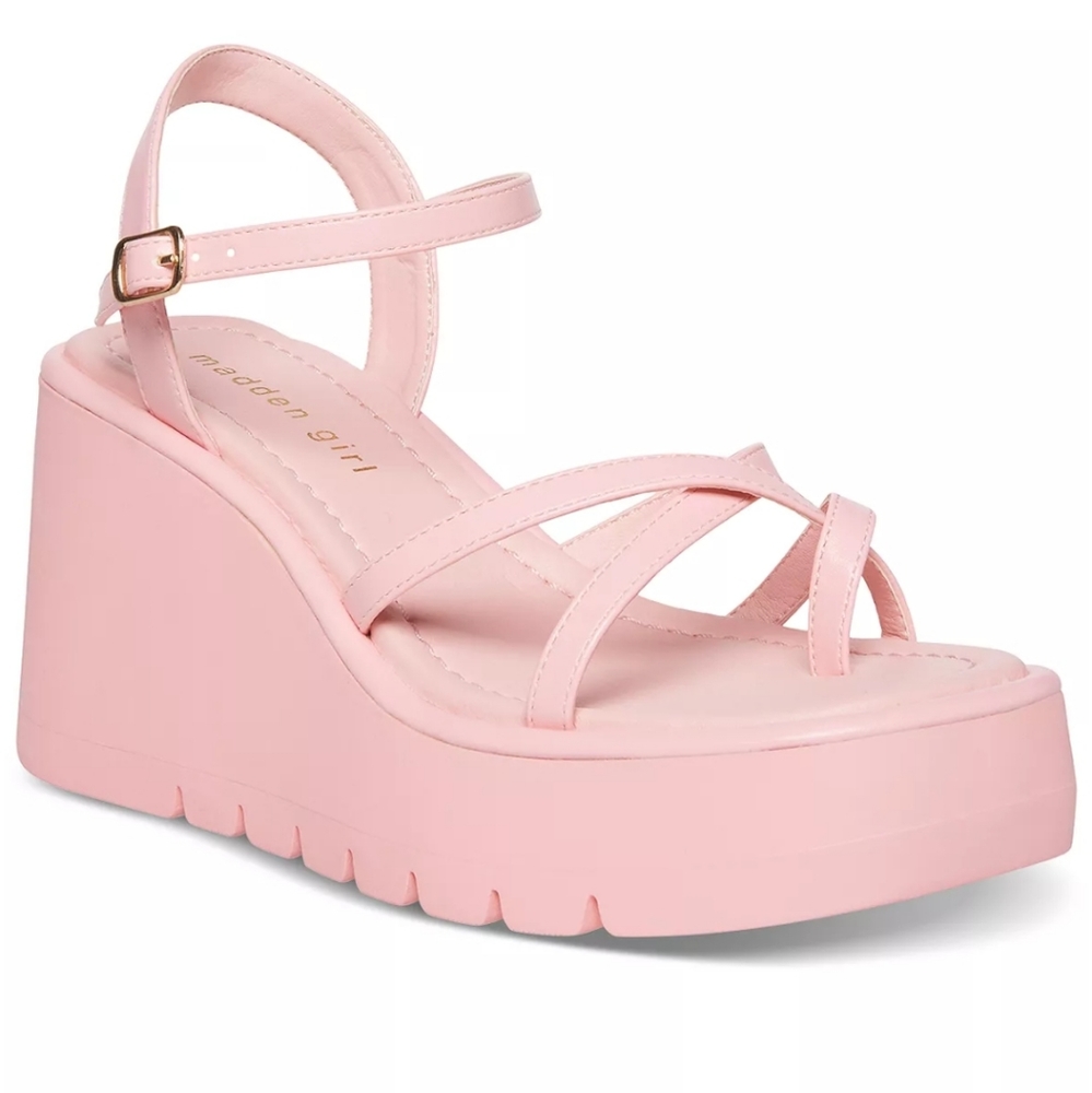 Madden Girl - Vault Pink Paris Platform Sandals